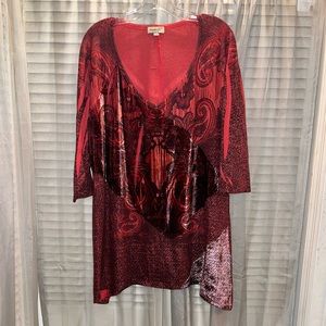 ONE WORLD Women’s Top. Sz 2X.